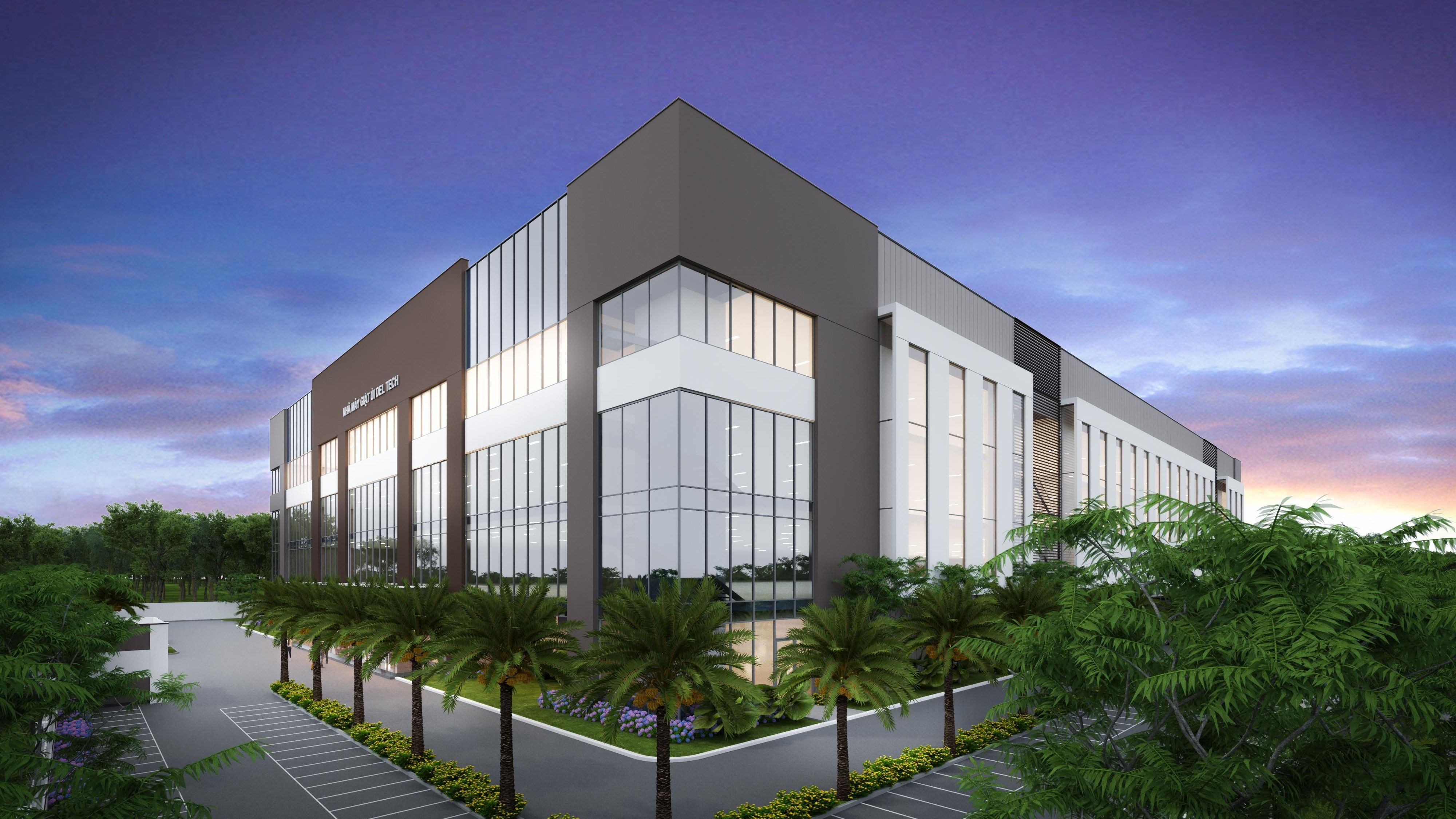 NHÀ MÁY GIẶT ỦI DEL TECH – LONG AN